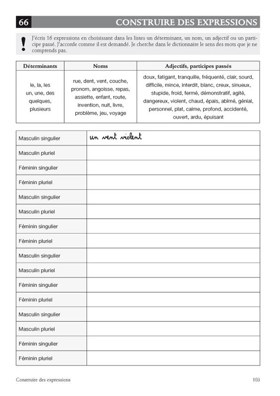 Fichier Orthographe d'accords