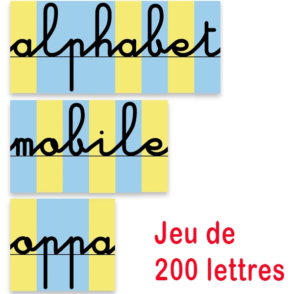 Pack Dictées Muettes + 200 Lettres mobiles