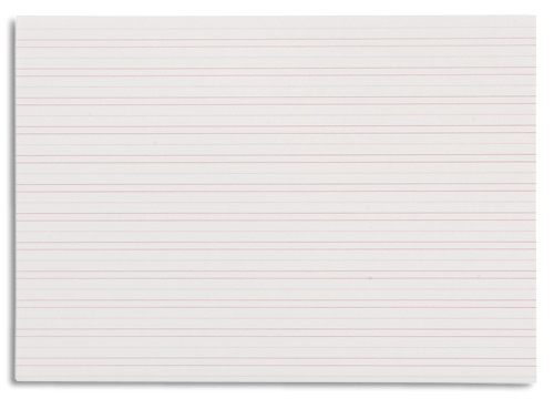 Papier ligné (ligne double petit espace) (250)