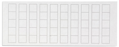 500 feuilles de grilles d'équations pour tableaux de travail