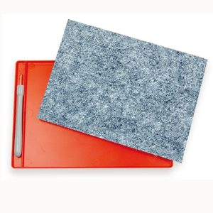 Kit Pupitre, tapis A5 et poinçon long