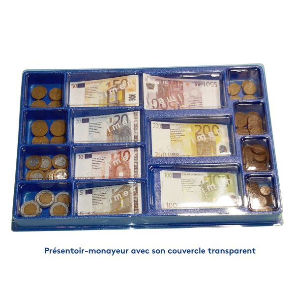 Kit de billets et pièces en euros